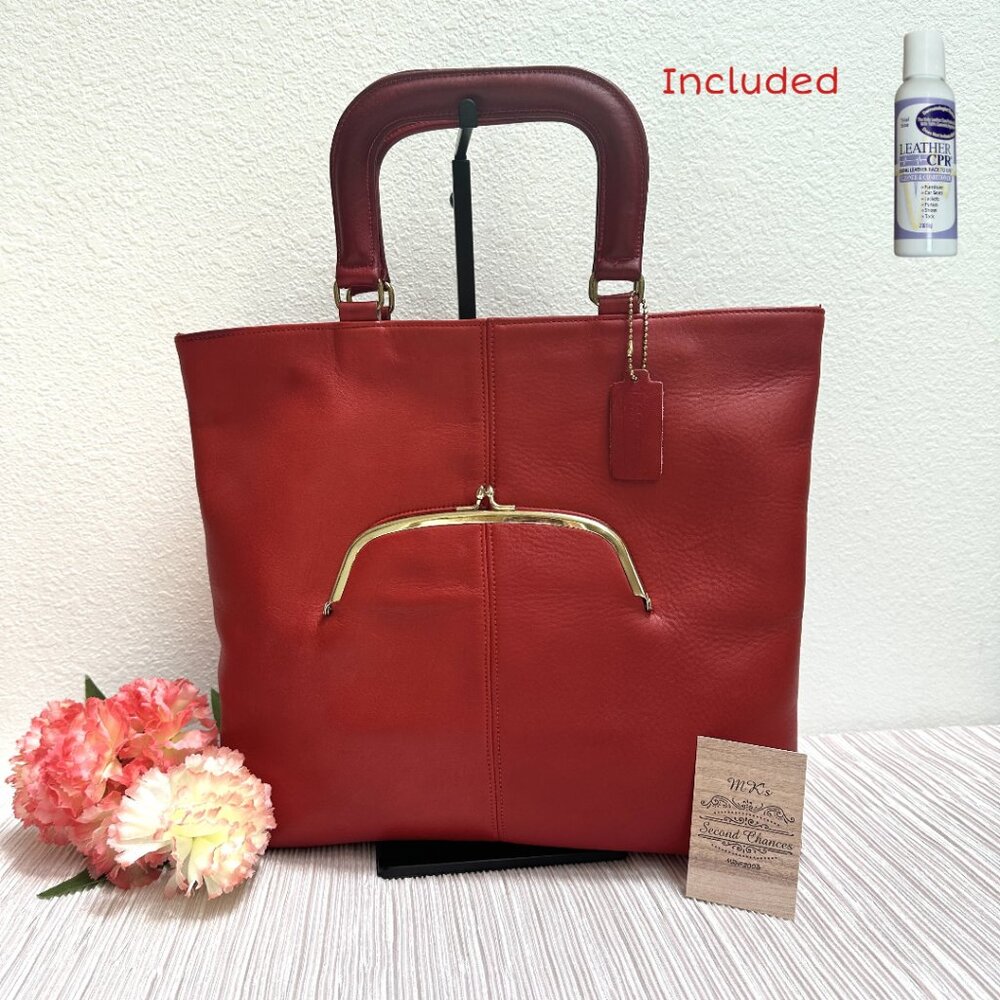 Rare Vintage COACH BONNIE CASHIN Skinny Tote 9450 PreCreed 1974 - Excellent Cond